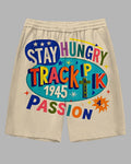 Big & Tall Graphic Streetwear Shorts for big men