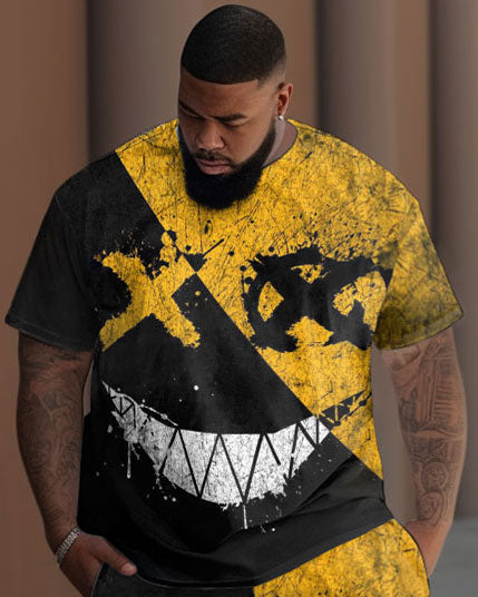 Big & Tall Streetwear Two-piece Set for big men view 2