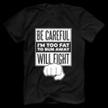 Big & Tall Black Graphic Streetwear T-Shirt for big men view 2