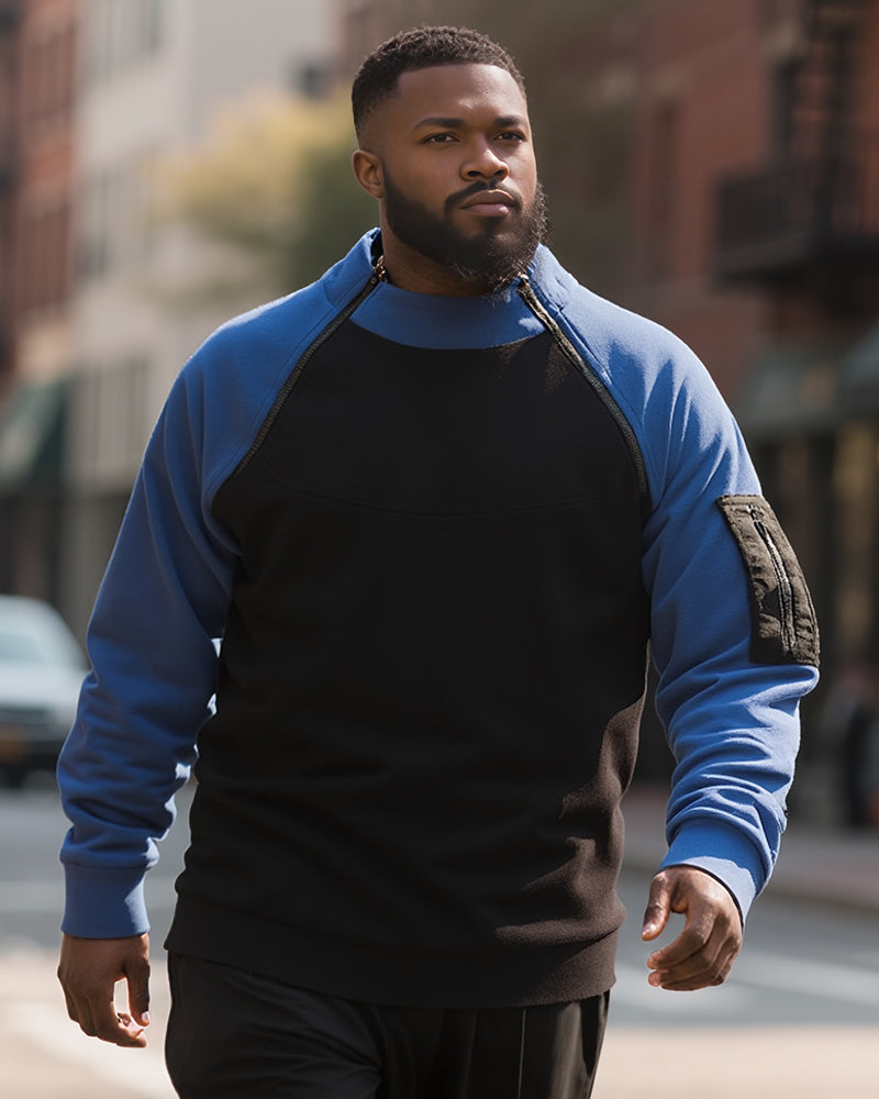 Big & Tall Colorblock Men's Clothing for big men view 1
