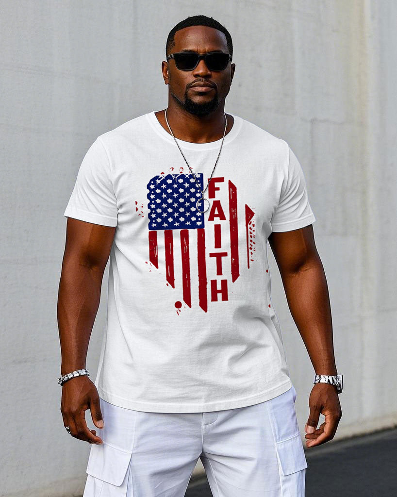Big & Tall Graphic T-Shirt for big men