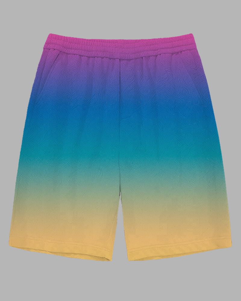 Big & Tall Gradient Shorts for big men