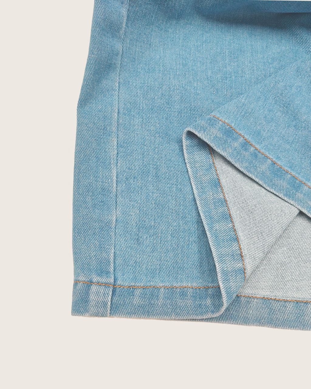 Big & Tall Denim Solid Color Jeans for big men view 5