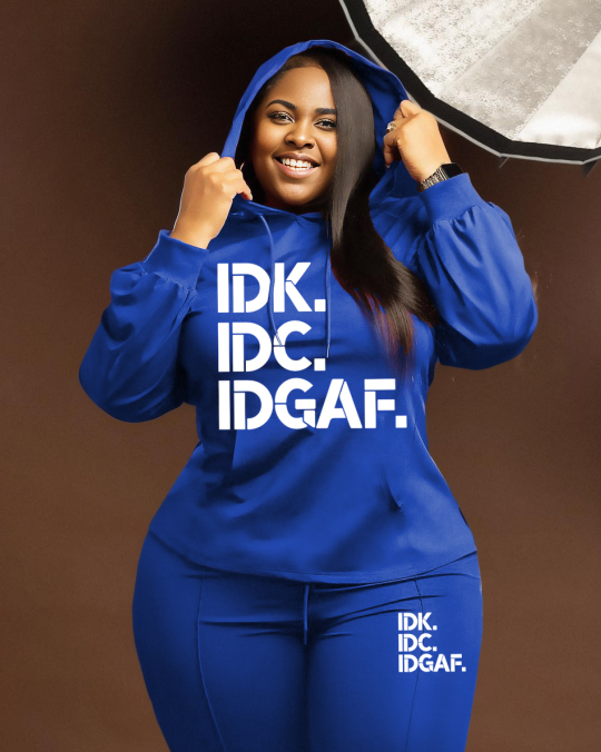 Big & Tall Graphic Hoodie Sweatpants Set for big men view 2
