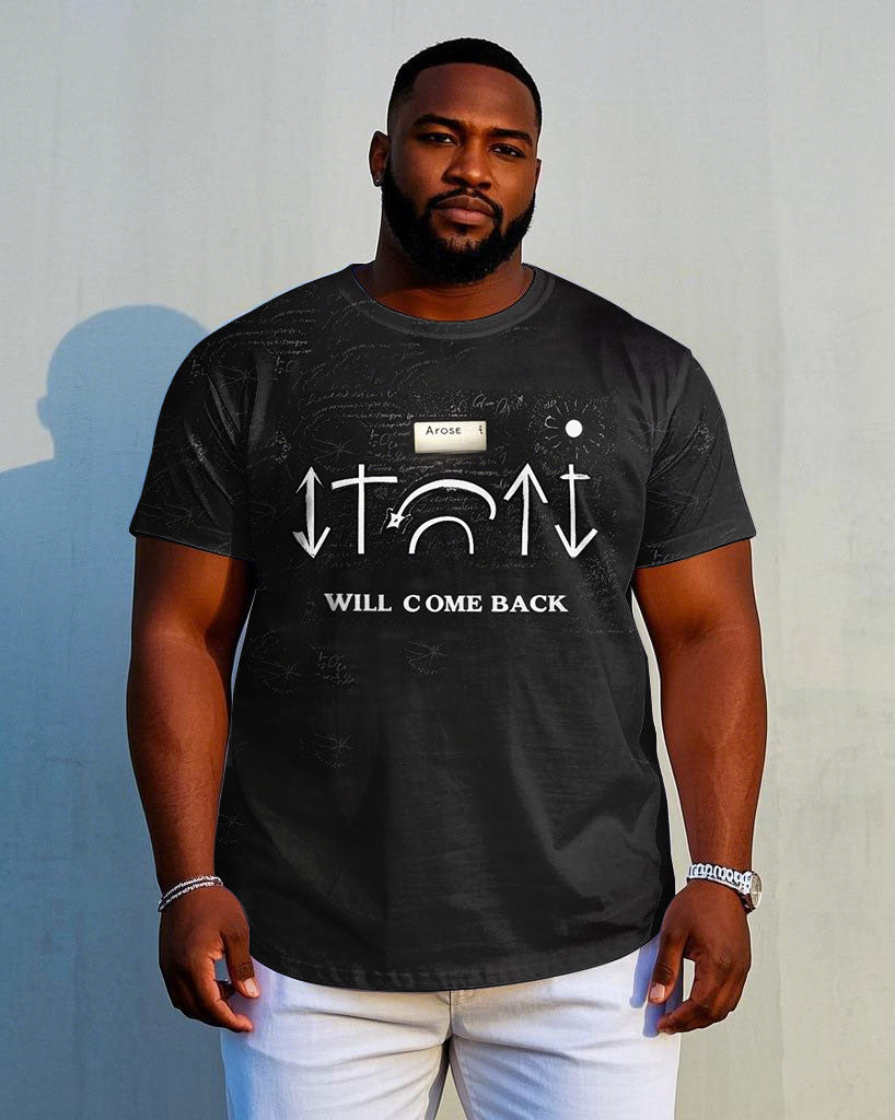 Big & Tall Graphic T-Shirt for big men