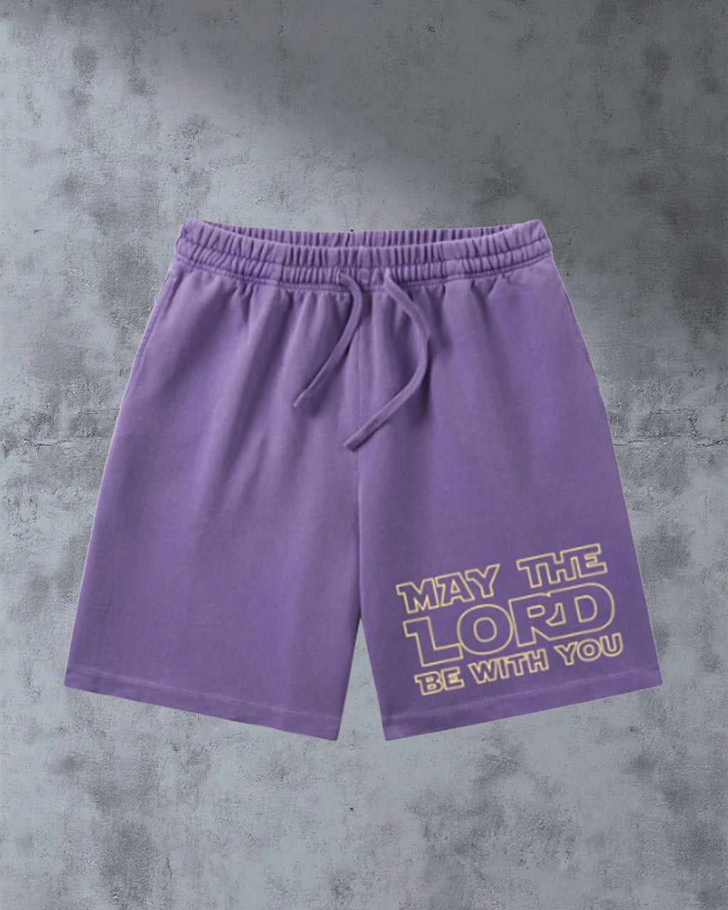 Big & Tall Gradient Graphic Streetwear Shorts for big men view 8