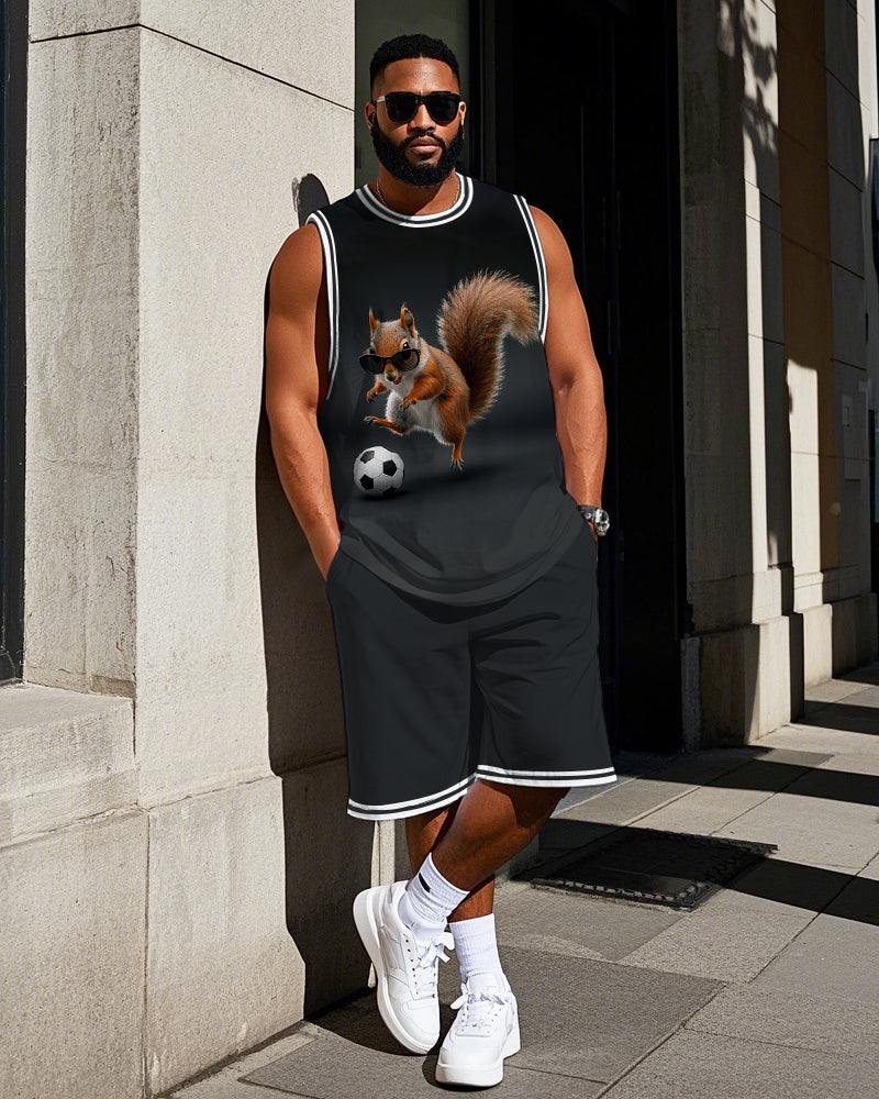 Big & Tall Athletic Two-piece Set for big men view 1