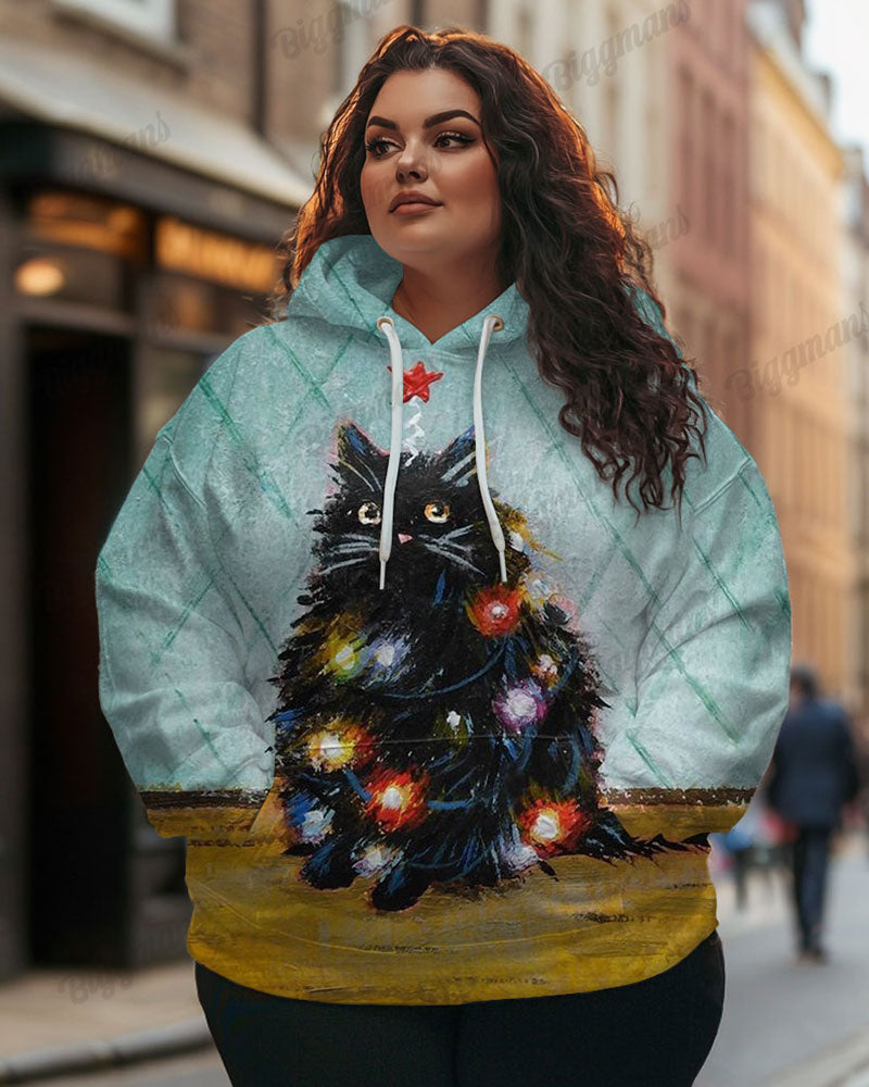 Big & Tall Graphic Hoodie for big men