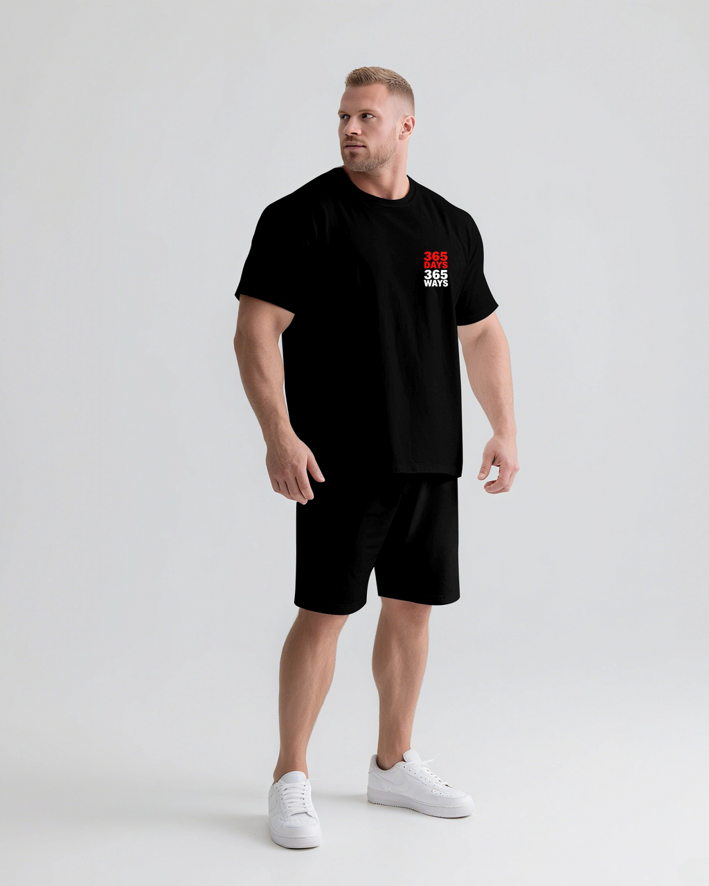 Big & Tall Graphic Streetwear T-Shirt for big men view 2