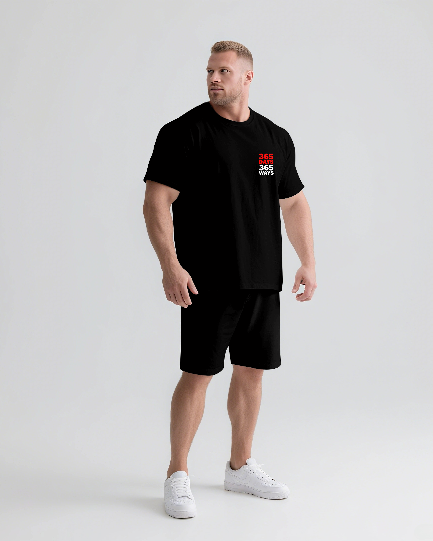 Big & Tall Graphic Streetwear T-Shirt for big men view 2