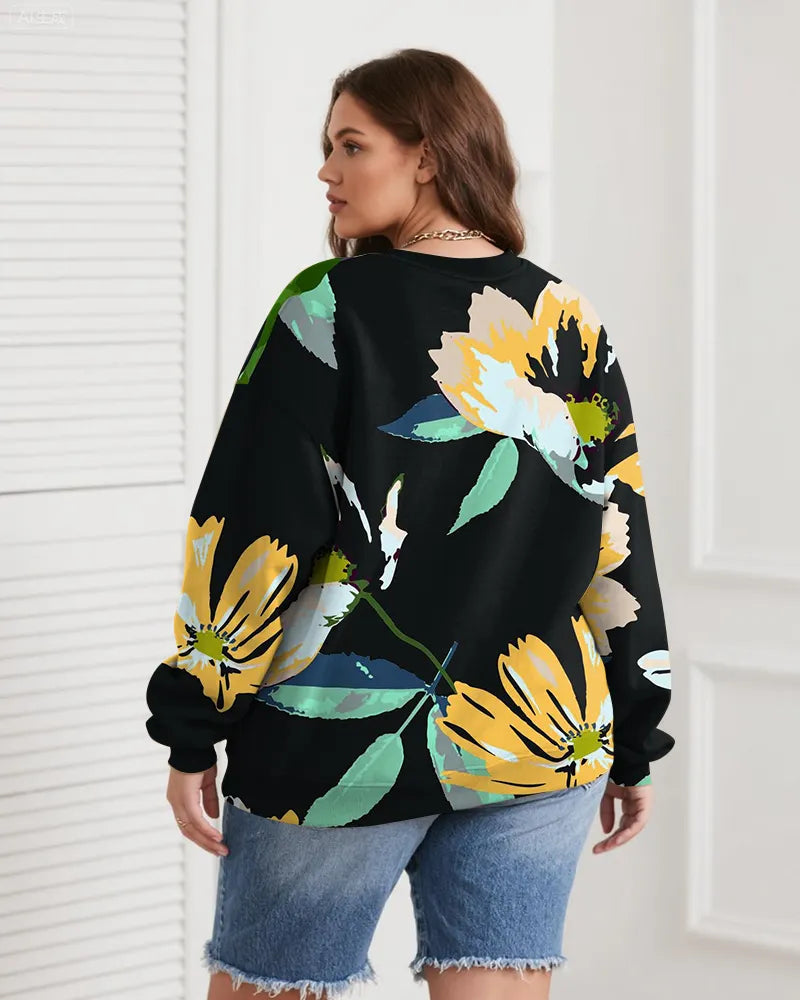 Big & Tall Graphic Floral Men's Clothing for big men view 8