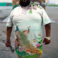 Big & Tall Colorblock Graphic T-Shirt for big men view 2