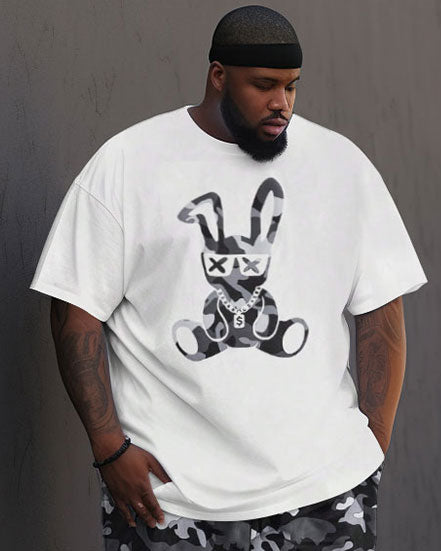 Big & Tall Streetwear Two-piece Set for big men view 2