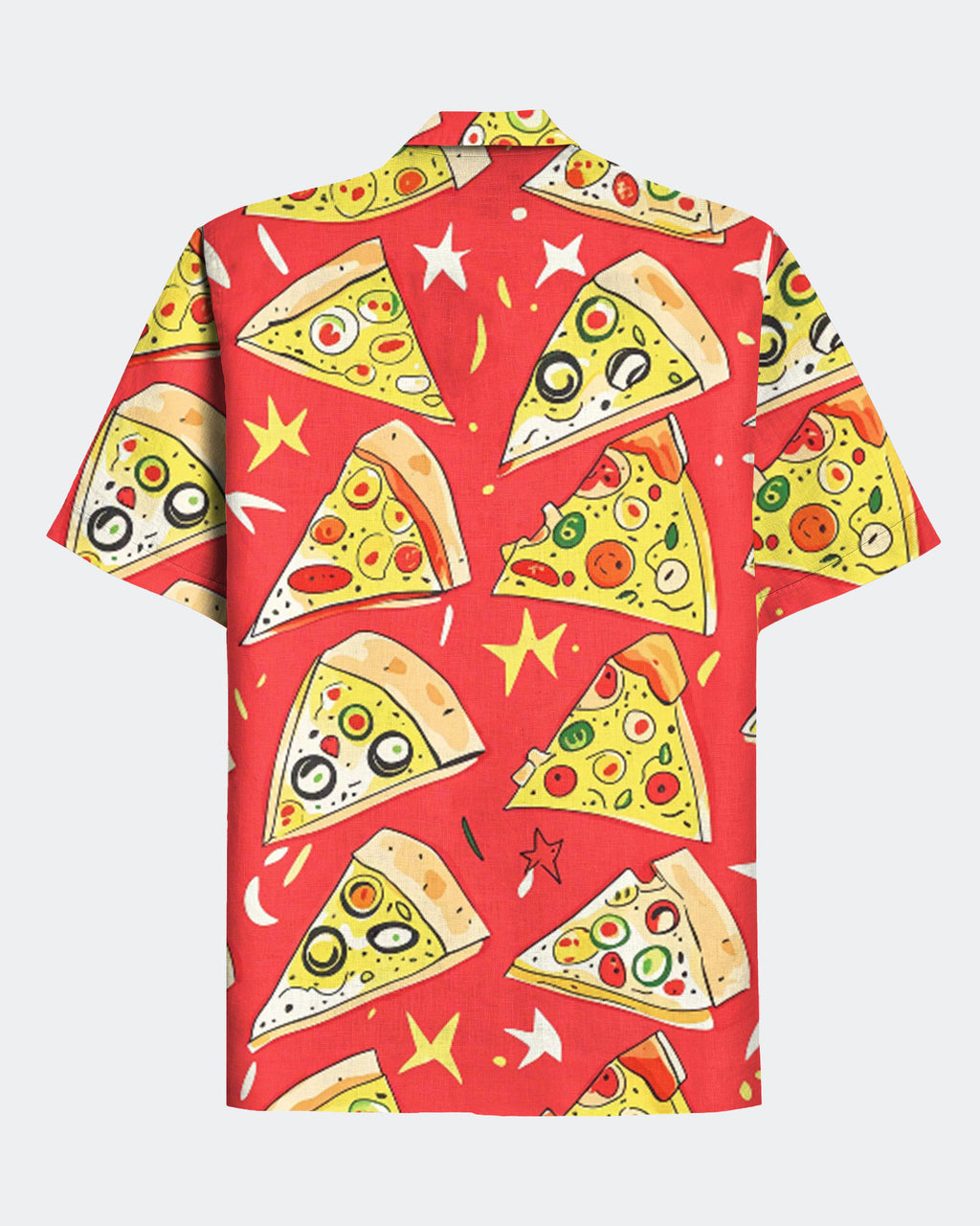 Big & Tall Hawaiian Graphic Short Sleeve Shirt for big men view 5