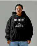 Big & Tall Smiley Hoodie for big men view 1