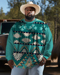 Big & Tall Western Colorblock Men's Clothing for big men