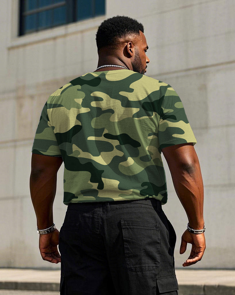 Big & Tall Camouflage Jeans for big men view 2