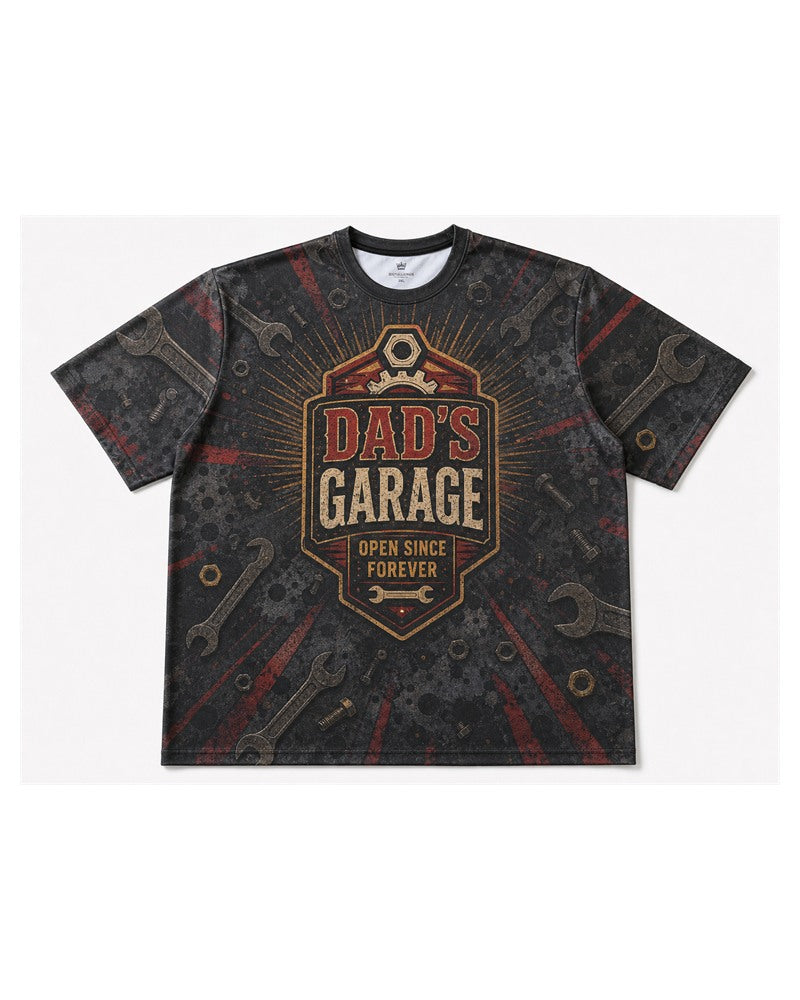 Big & Tall Graphic T-Shirt Shorts Set for big men view 2