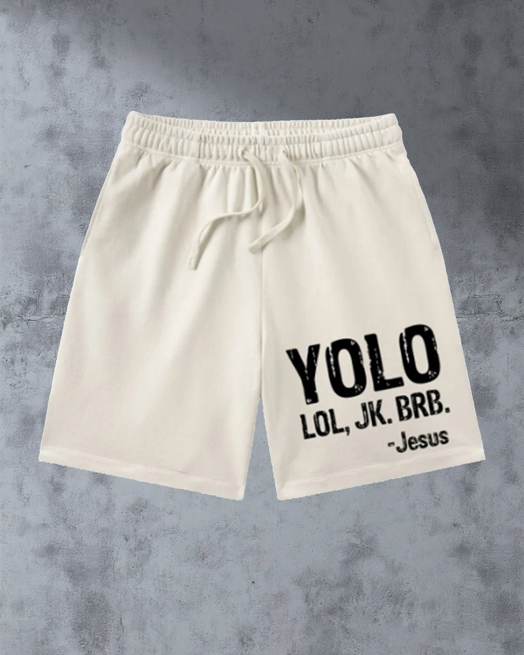 Big & Tall Gradient Graphic Streetwear Shorts for big men view 6