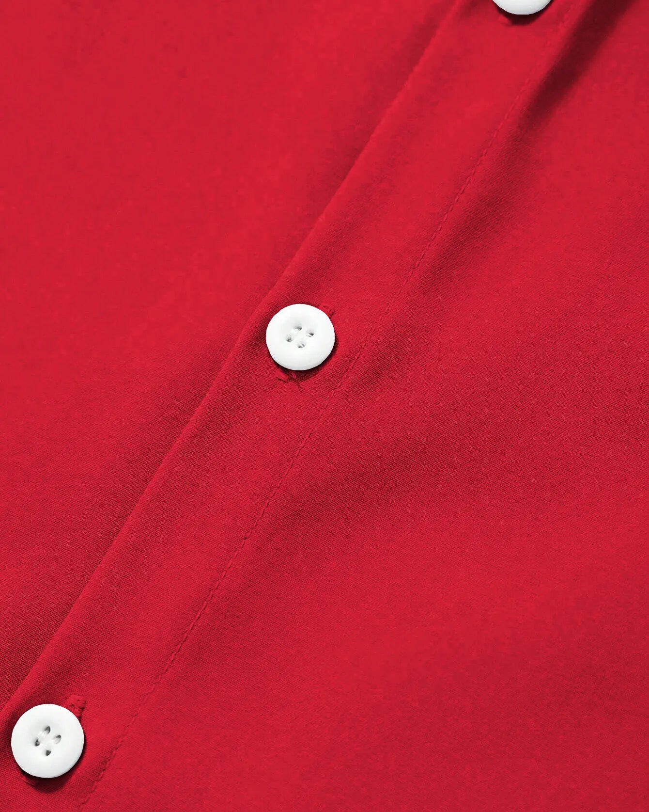 Big & Tall Red Western Long Sleeve Shirt for big men view 4