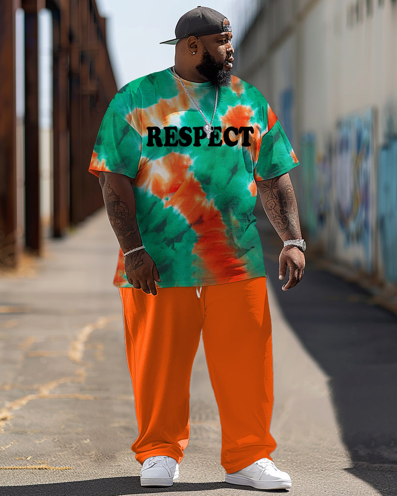 Big & Tall Graphic Two-piece Set for big men view 1