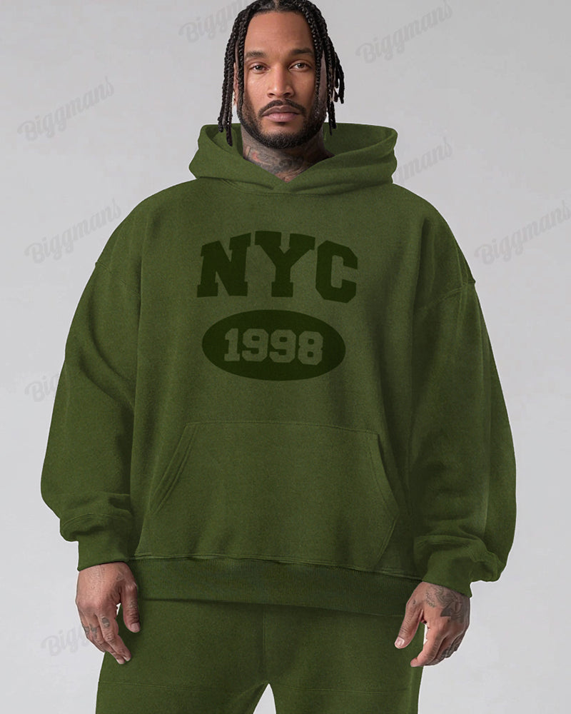 Big & Tall Graphic Hoodie for big men view 3