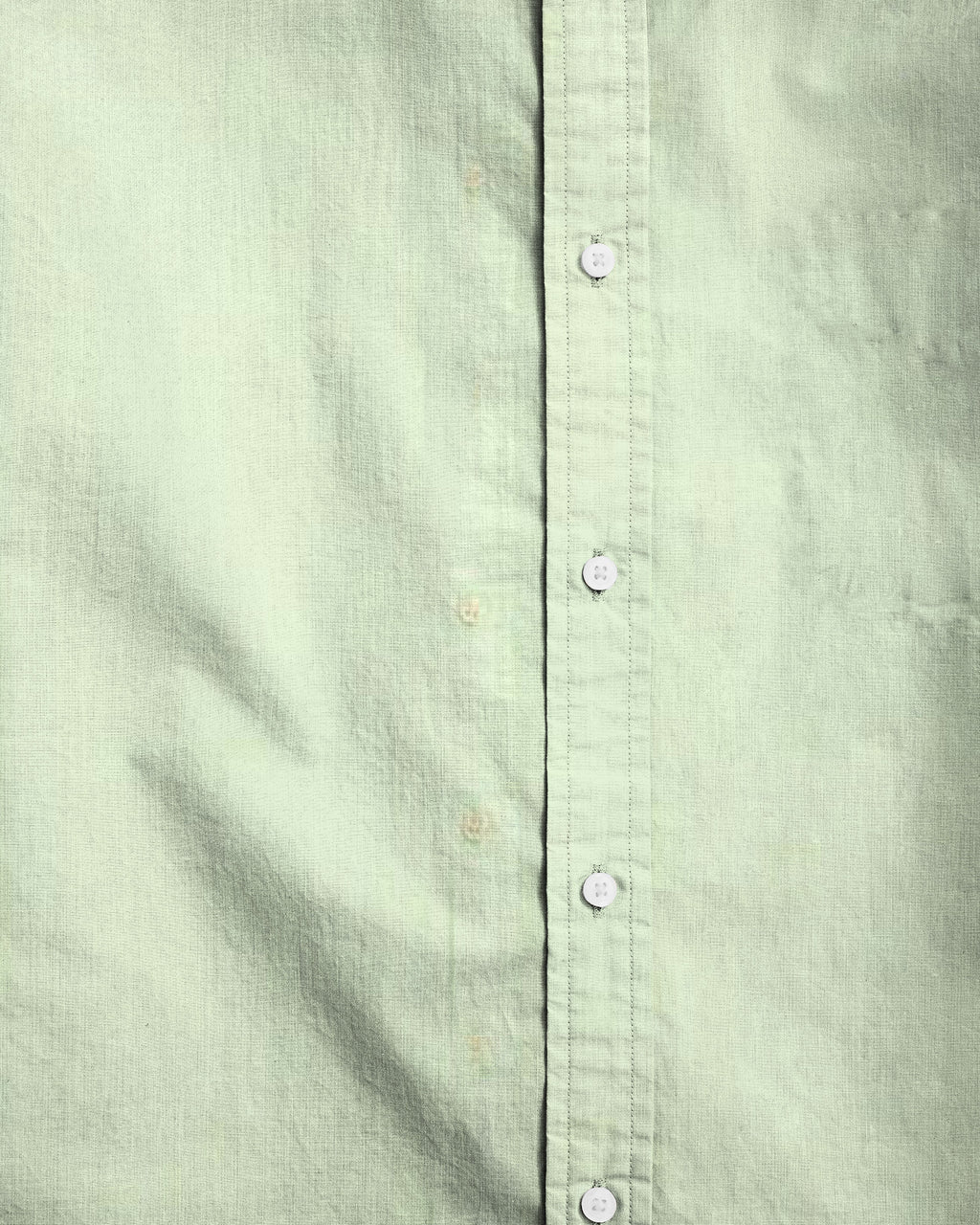 Big & Tall Green Solid Color Long Sleeve Shirt for big men view 4