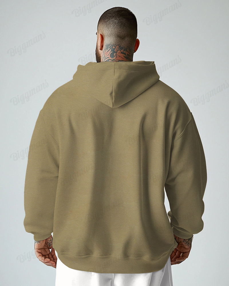 Big & Tall Geometric Hoodie for big men view 7