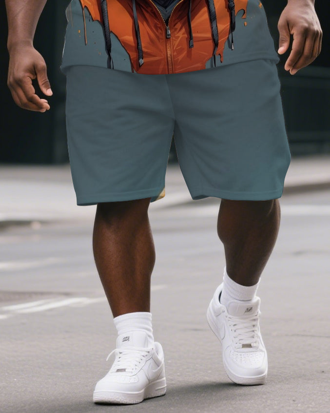 Big & Tall Streetwear Hoodie for big men view 3