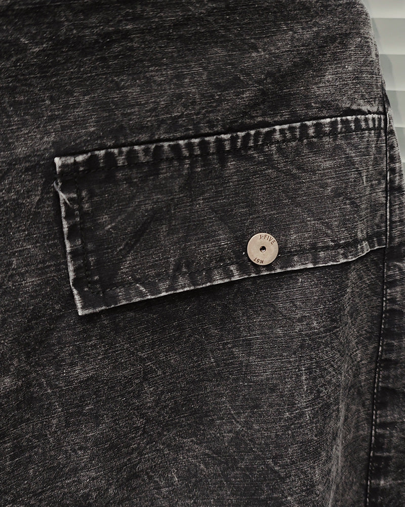 Big & Tall Black Denim Jeans for big men view 5