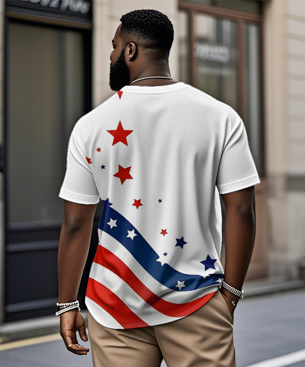 Big & Tall Graphic T-Shirt for big men view 2