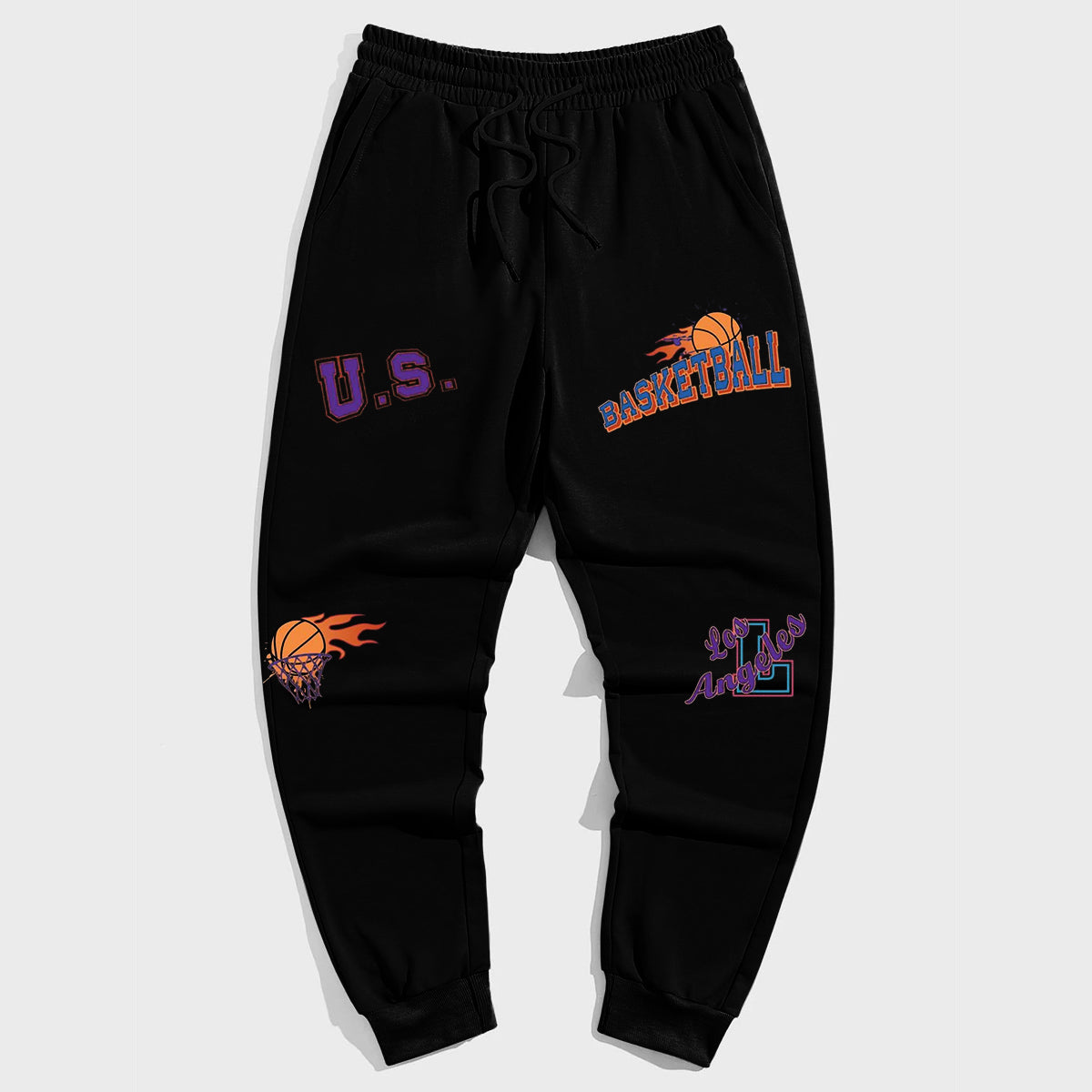 Big & Tall Streetwear Vintage Pants for big men