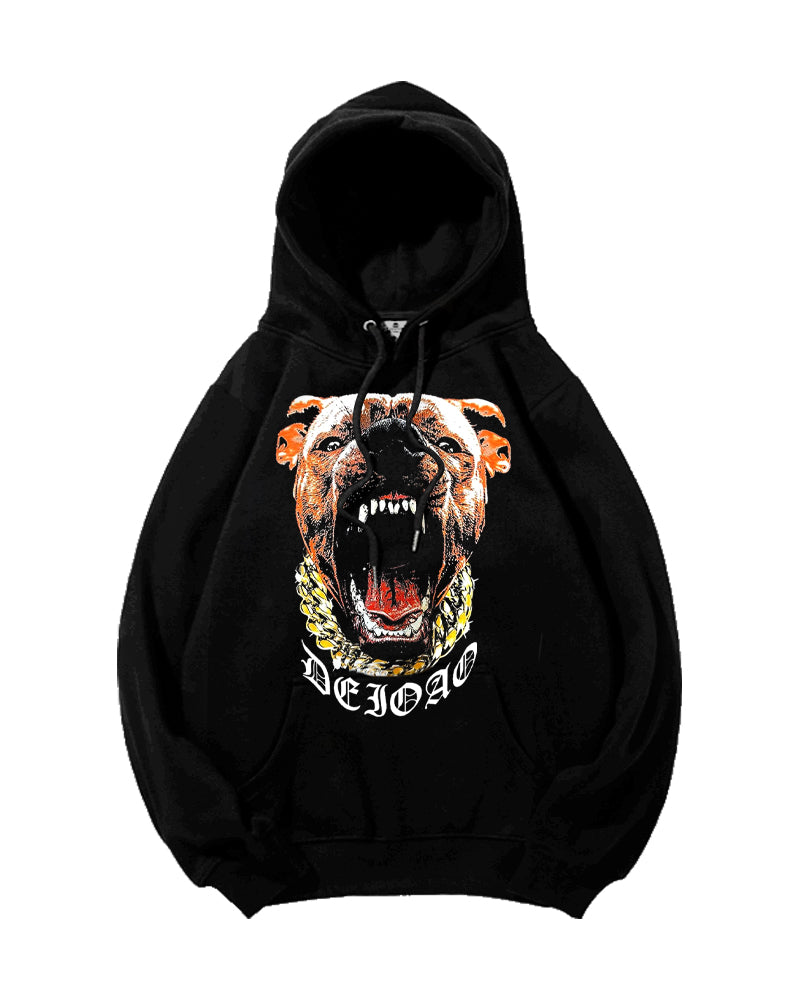 Big & Tall Graphic Hoodie for big men view 3