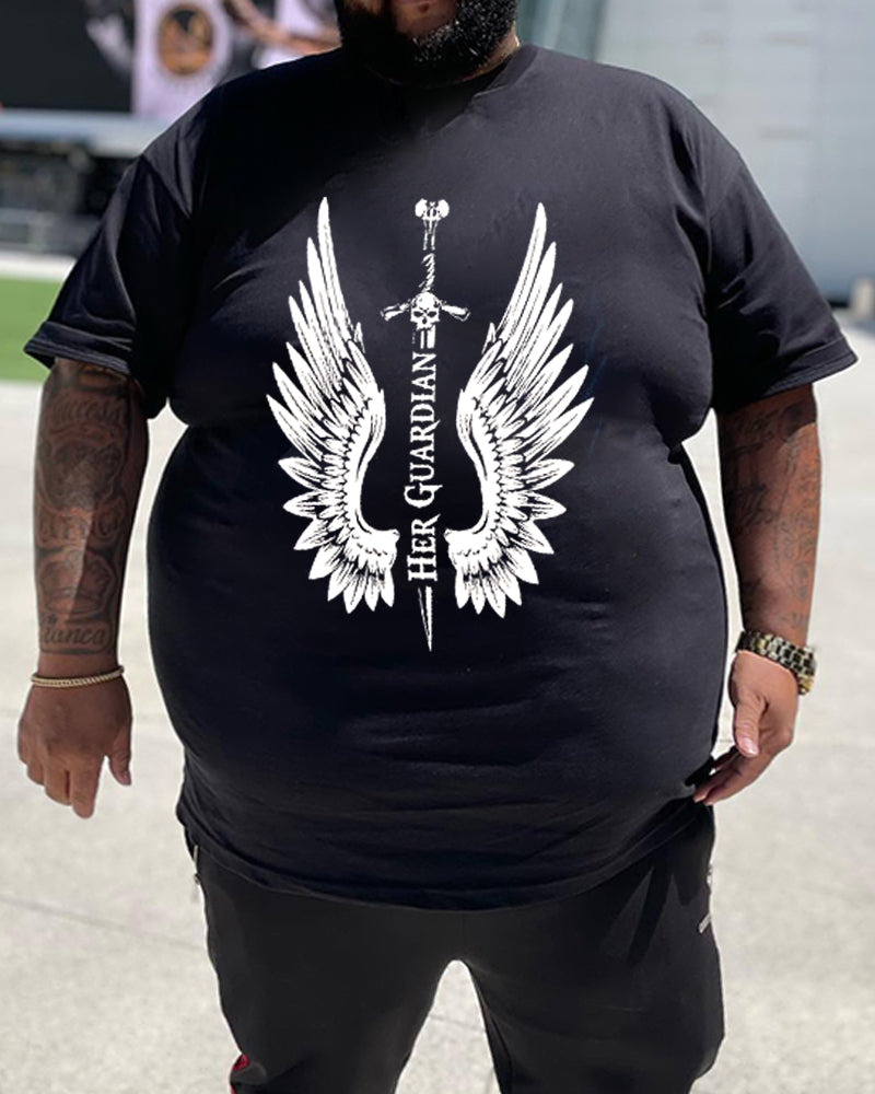 Big & Tall Graphic T-Shirt for big men view 2