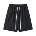 Big & Tall Plaid Graphic Streetwear Athletic Shorts for big men view 2