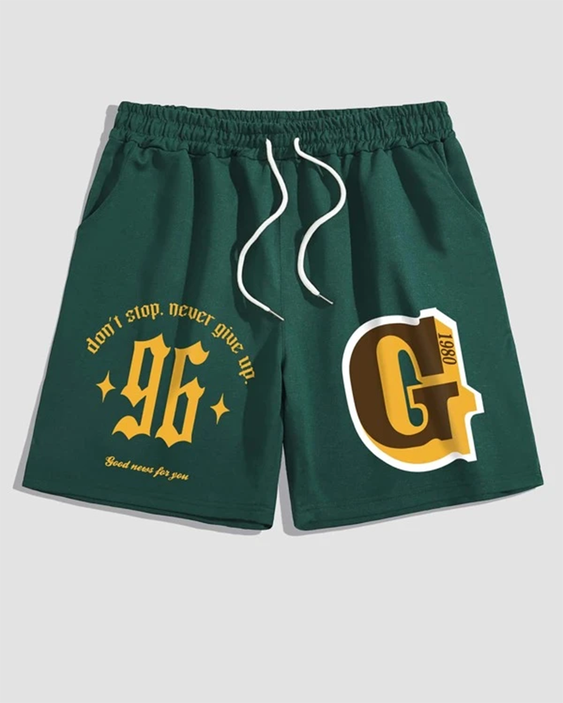 Big & Tall Streetwear Athletic Shorts for big men