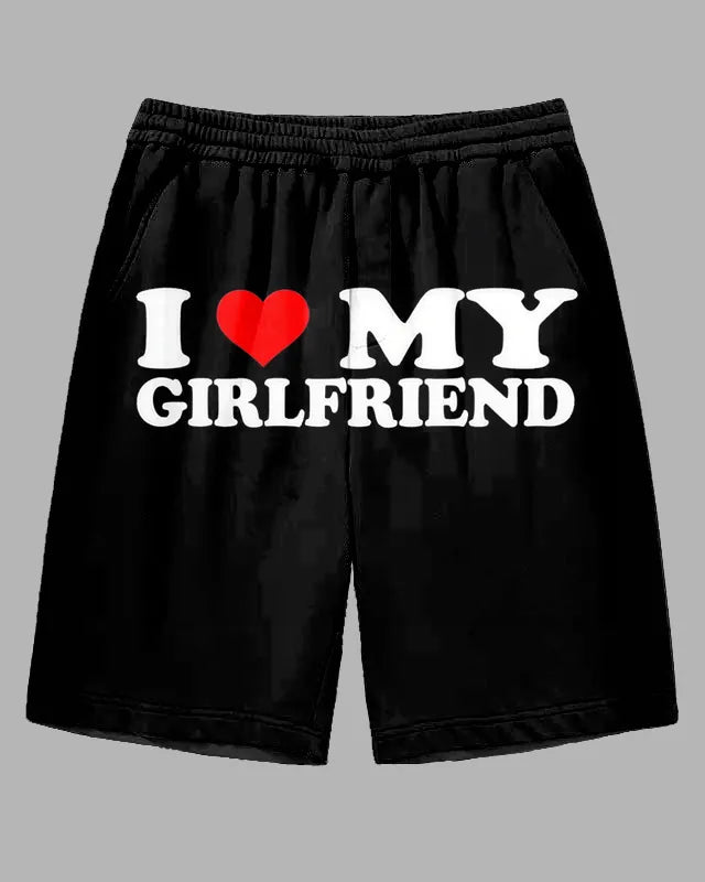 Big & Tall Graphic Streetwear Shorts for big men
