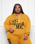 Big & Tall Hoodie Sweatpants Set for big men view 2
