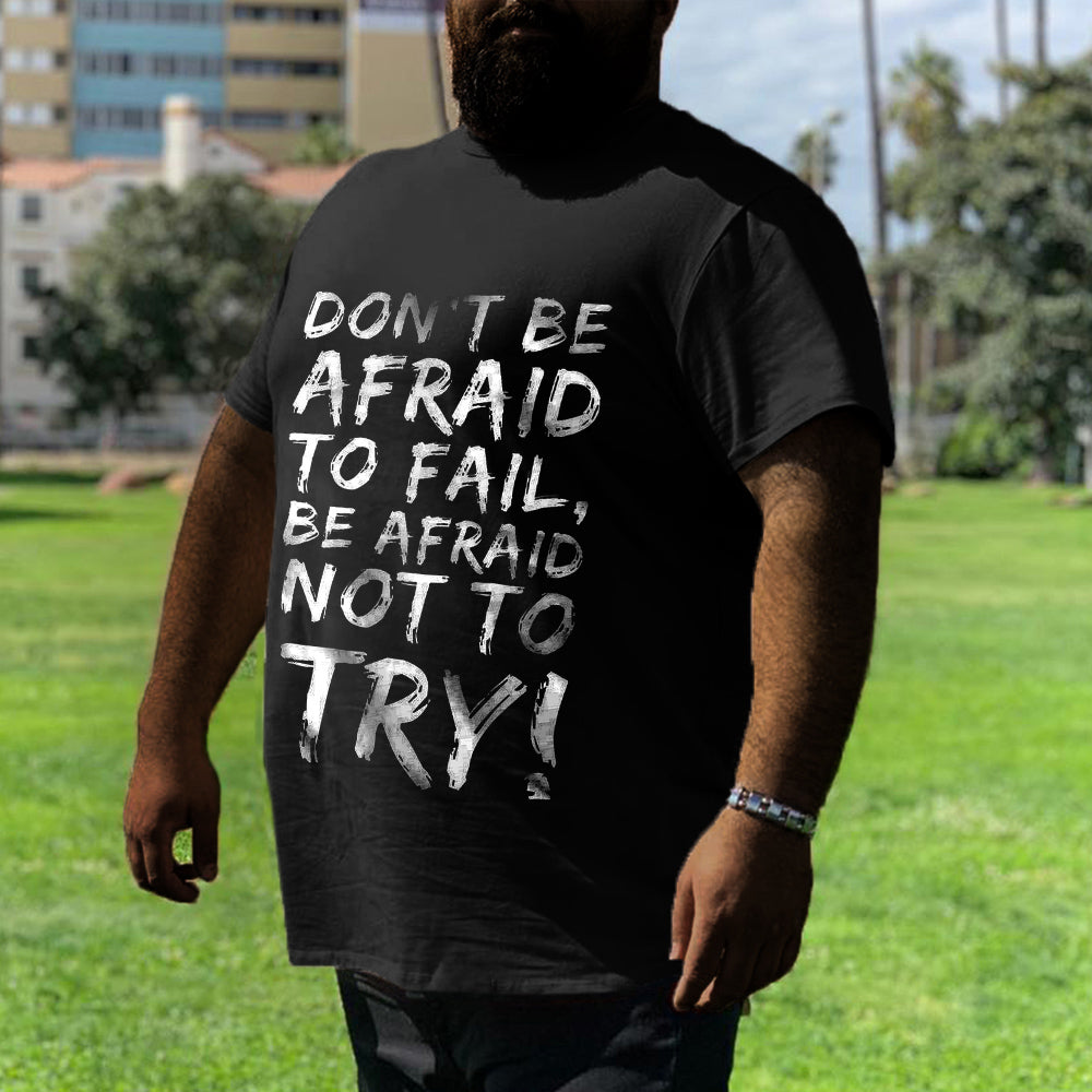 Big & Tall Graphic T-Shirt for big men