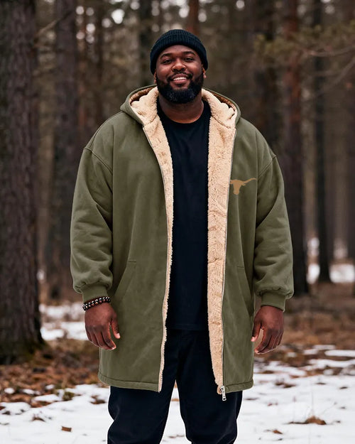 Big & Tall Graphic Hoodie for big men view 2