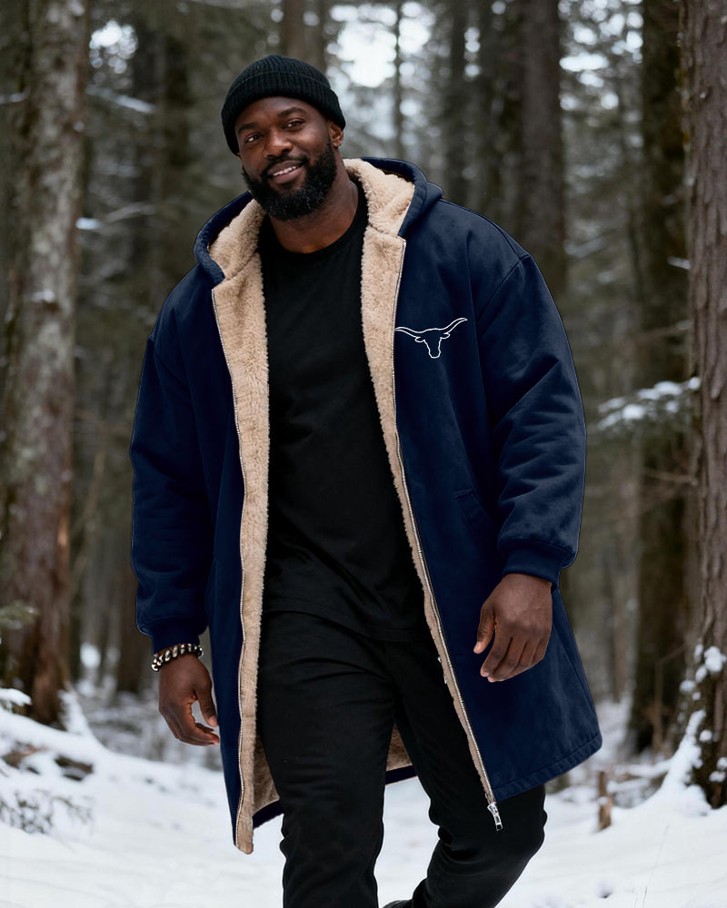 Big & Tall Graphic Hoodie for big men view 3
