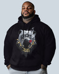 Big & Tall Graphic Hoodie for big men view 1