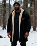 Big & Tall Graphic Hoodie for big men view 3