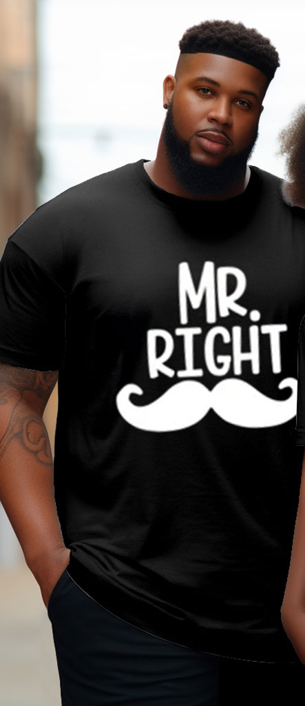 Big & Tall Graphic T-Shirt for big men view 2