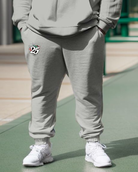 Big & Tall Graphic Athletic Hoodie Sweatpants Set for big men view 3