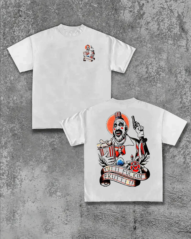 Big & Tall Graphic Streetwear Vintage T-Shirt for big men view 4