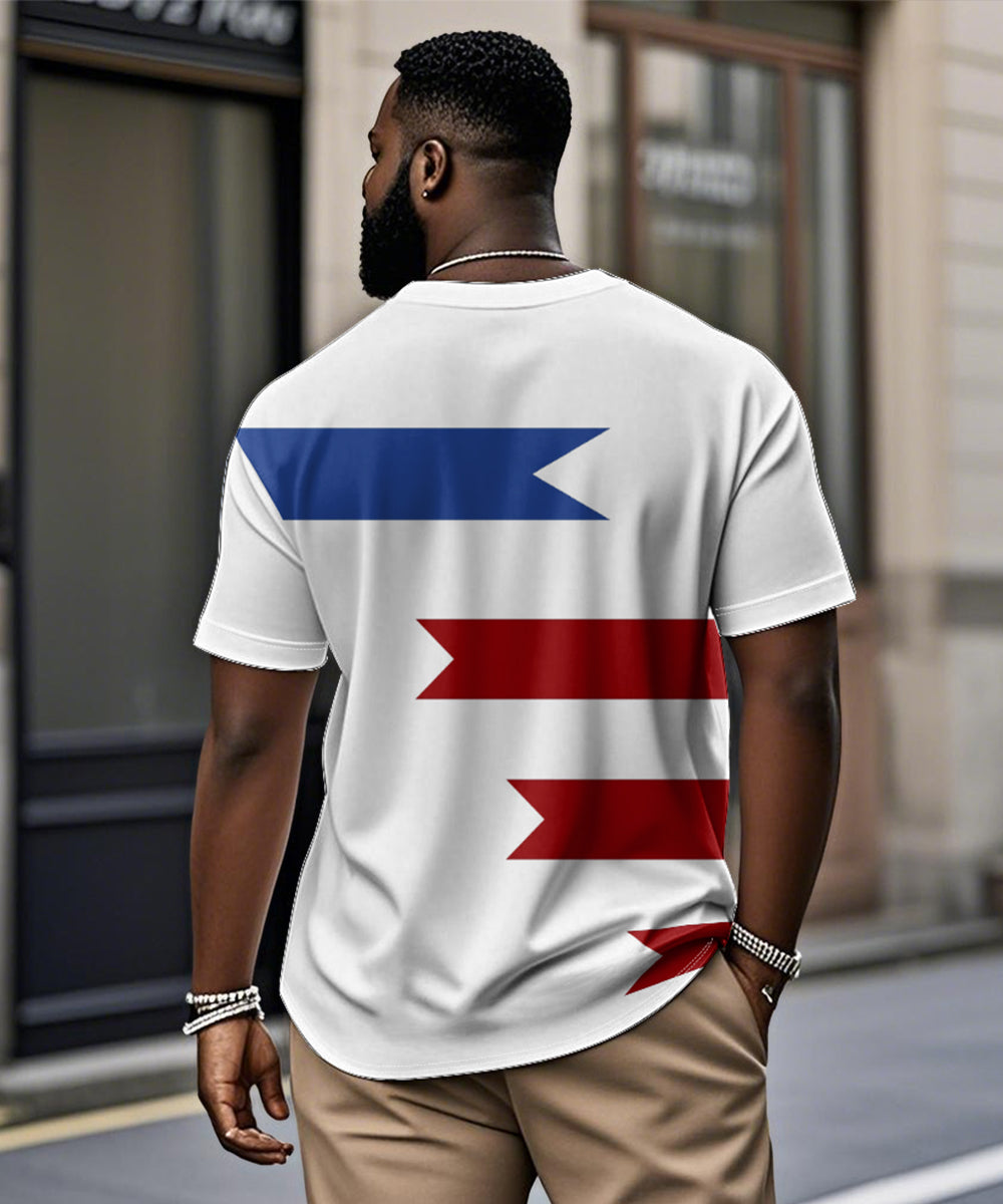 Big & Tall Colorblock T-Shirt for big men view 2