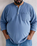 Big & Tall Denim Washed T-Shirt for big men