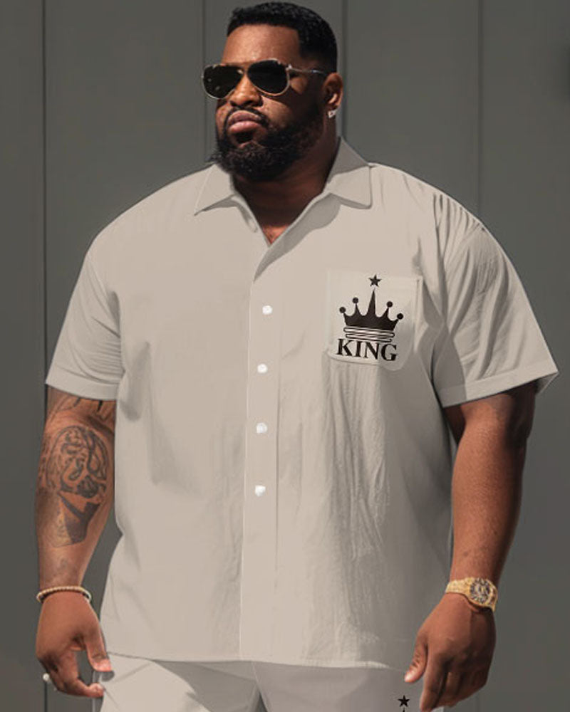 Big & Tall Graphic Jeans for big men view 3