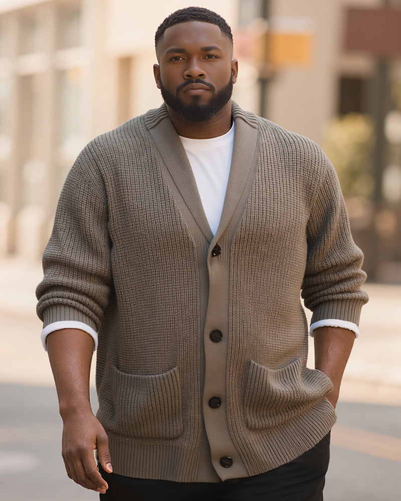 Big & Tall Solid Color Men's Clothing for big men view 2